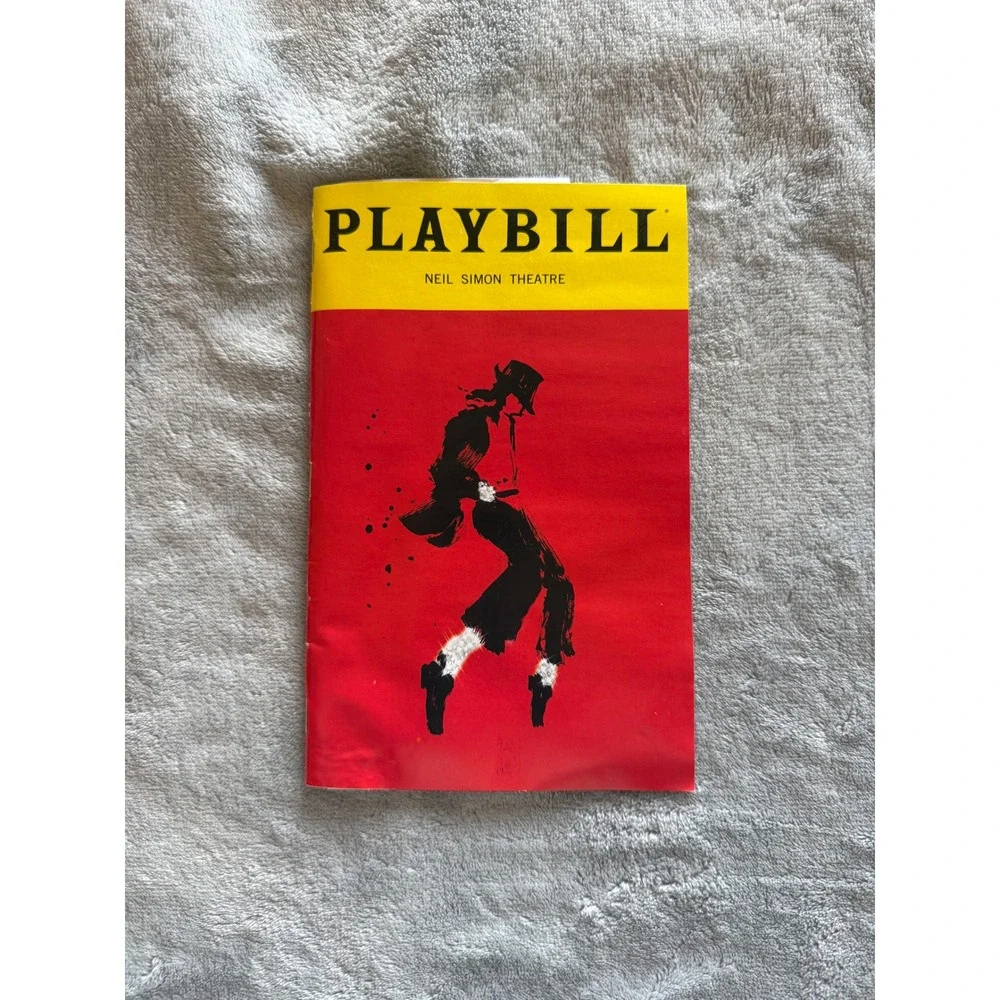 MJ The Musical Broadway Playbill November 2022 Neil Simon Theatre - B829